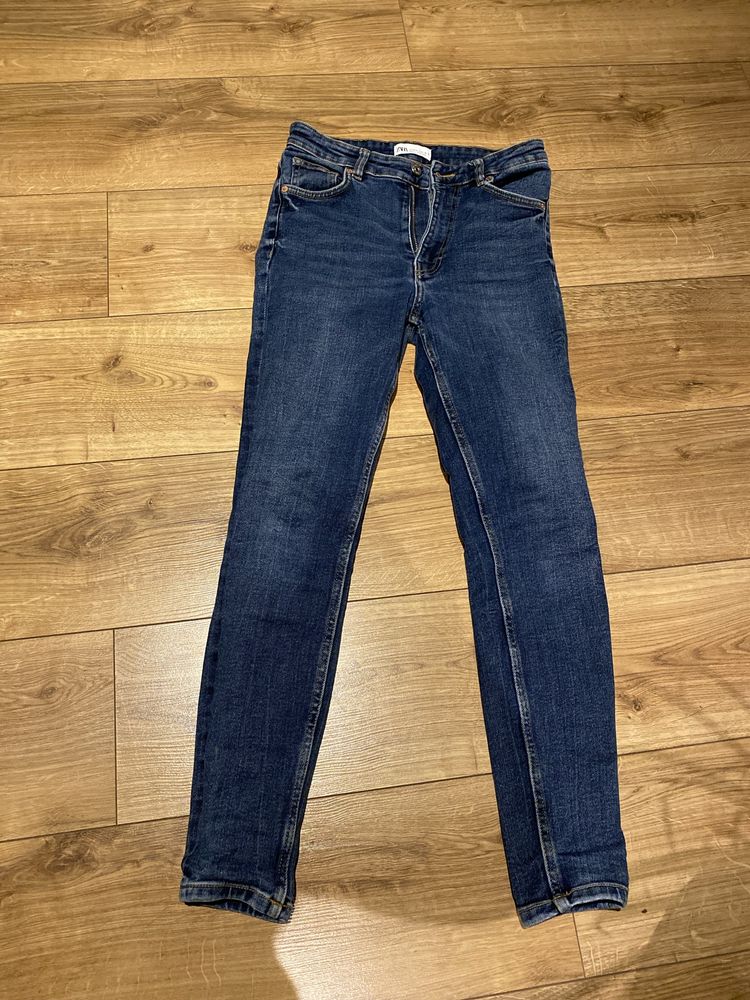 Spodnie , jeansy zara 38 / M