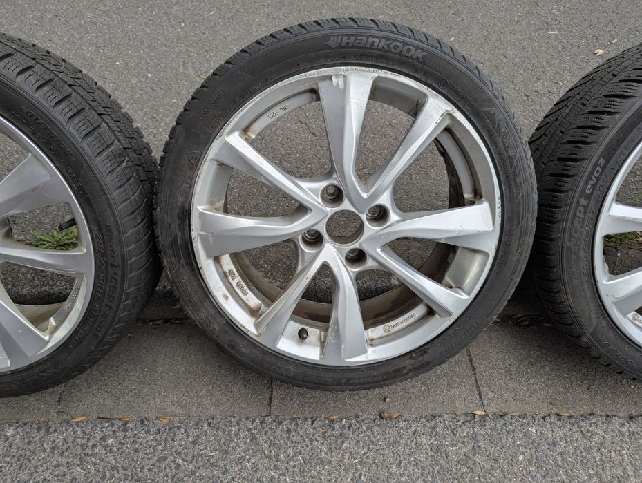 Koła alufelgi peugeot citroen 17" 205/45/17 4x108 7J ET20 zima