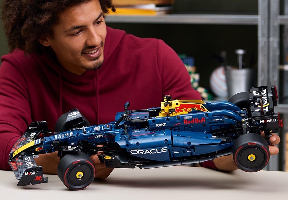 Конструктор Technic Oracle Red Bull RB 20 f1 болід ф1 в коробці