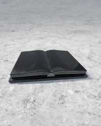 Książka z granitu o wymiarach 30x40 w kolorze czarnym