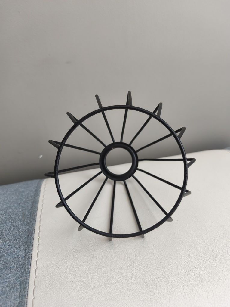 Lampa loft, czarna