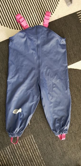 Spodnie przeciwdeszczowe wodoodporne gumowe rozm.86/9