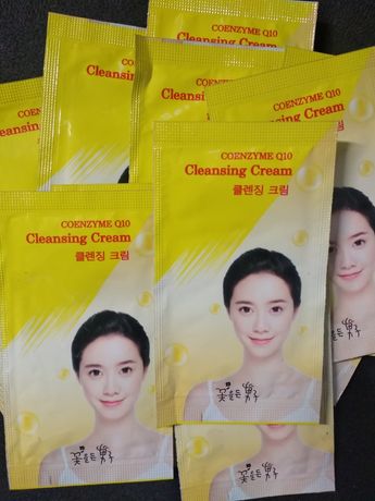 Kosmetyki koreańskie.Danahan Coenzyme Q10 Cleansing Cream. 14szt.