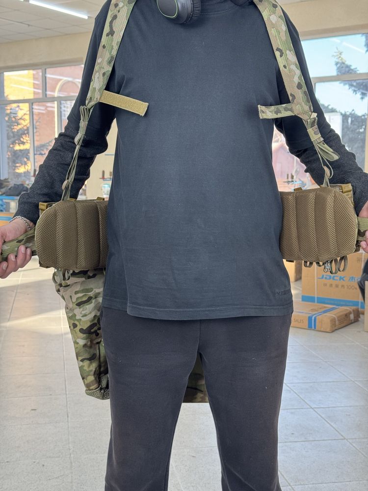 E-tac РПС war belt multicam USA мульикам розгрузка плитоноска