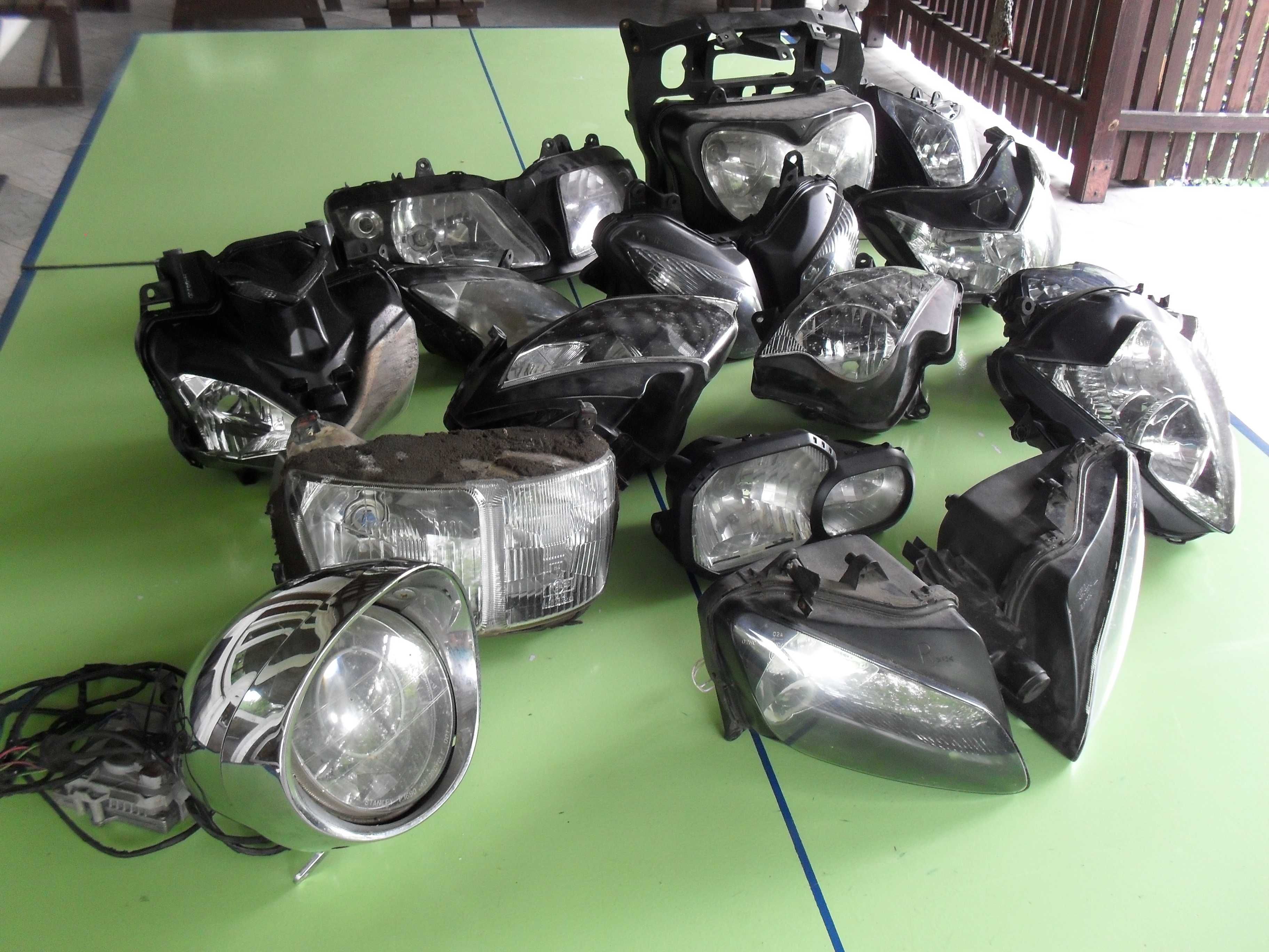 reflektor lampa vfr750 vfr800 z900 cb650 r1 z750 sv650 zx6 f900 f800