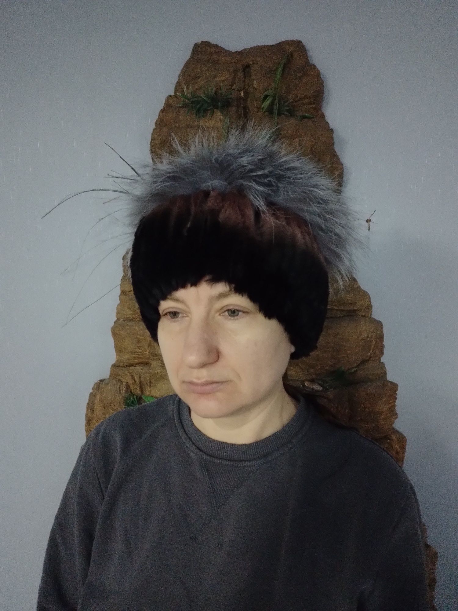 Продам шапка жіноча хутро