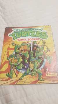 Album Panini Teenage Mutant Ninja Turtles z plakatem + album Aries