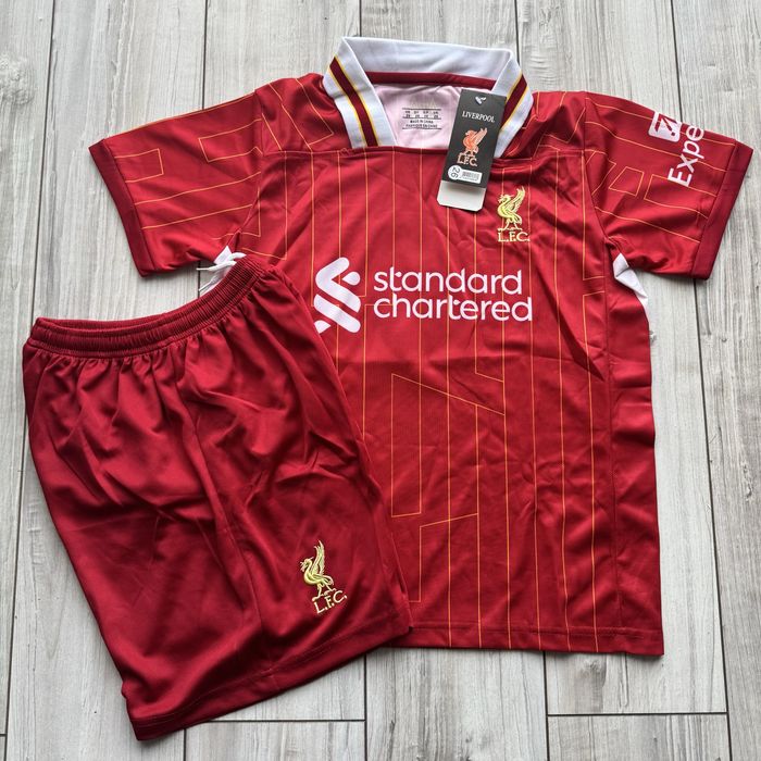 Komplet piłkarski koszulka Virgil Van Dijk  Liverpool Fc rozmiar 146