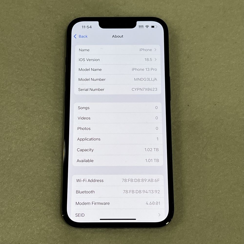 iPhone 13 Pro 1TB verde