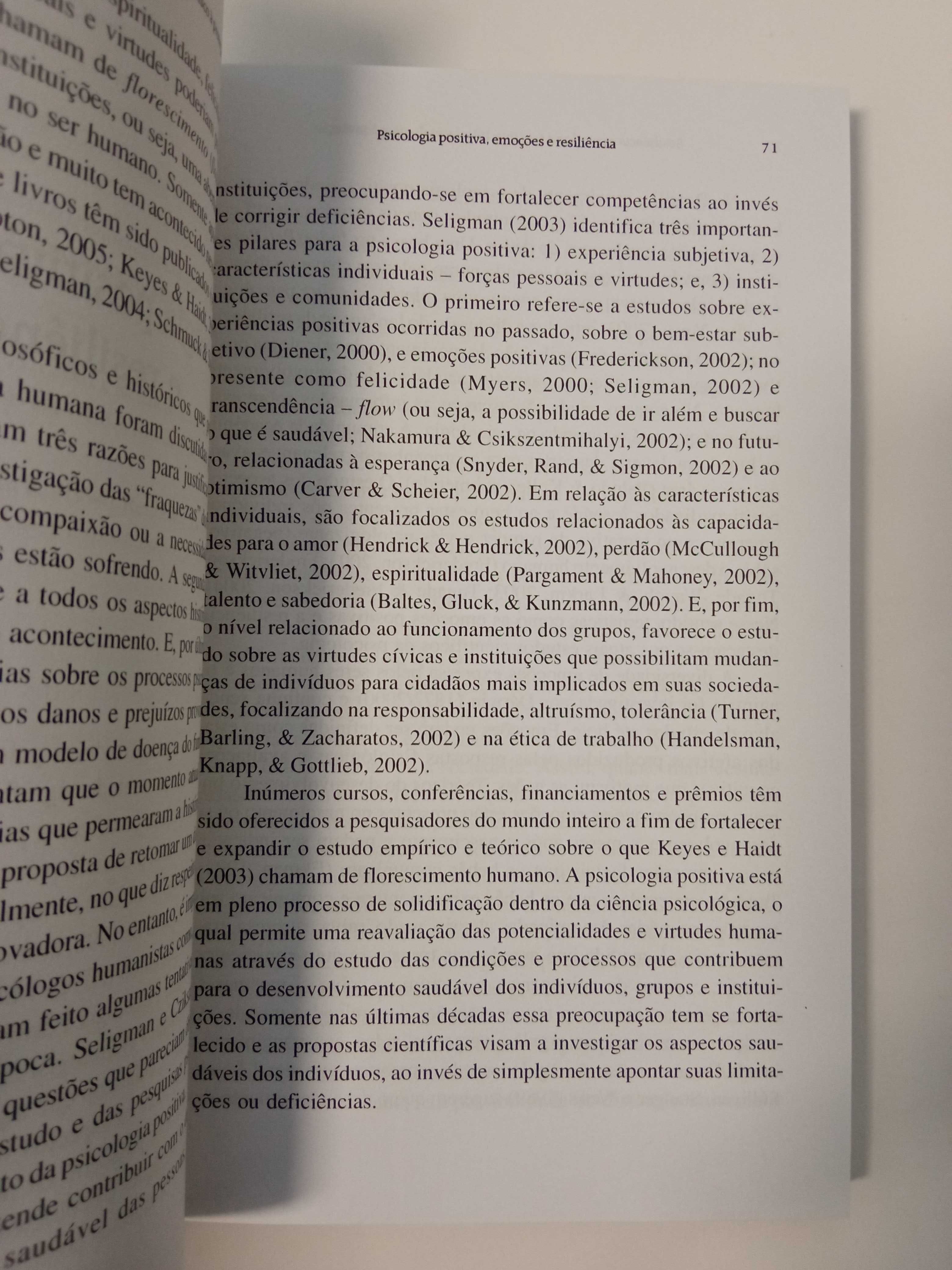 Resiliência e Psicologia Positiva