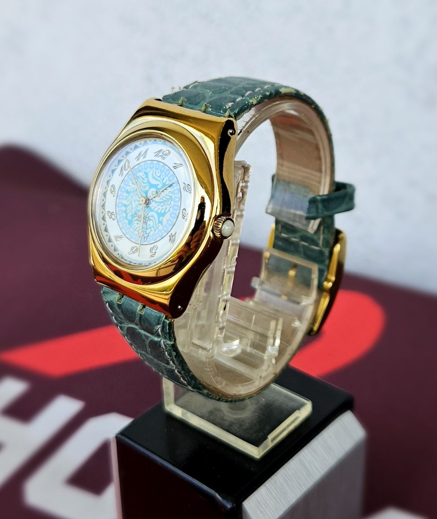 Swatch YLG-101 Irony Sleeping Beauty vintage 1993