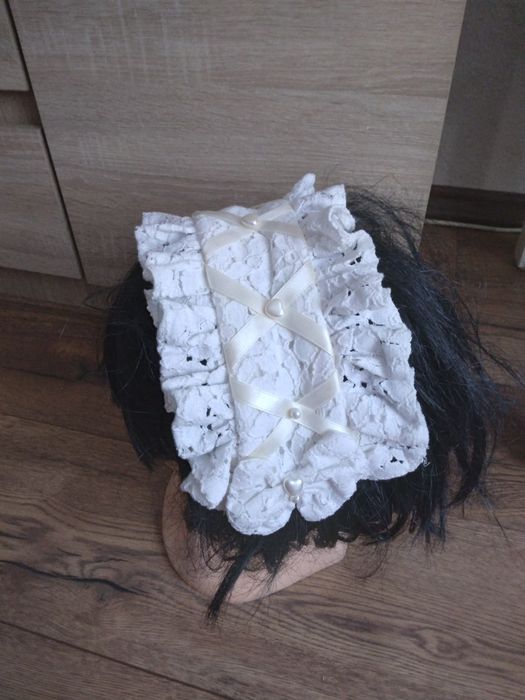Headdress koronkowy lolita vintage