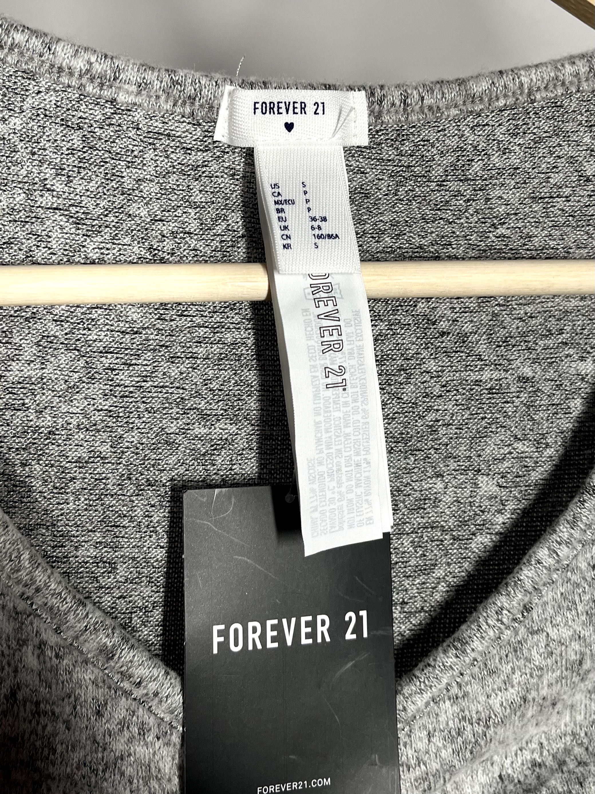 Szara bluzka Forever 21