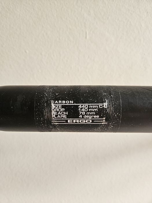Guiador pro vibe ergo carbono