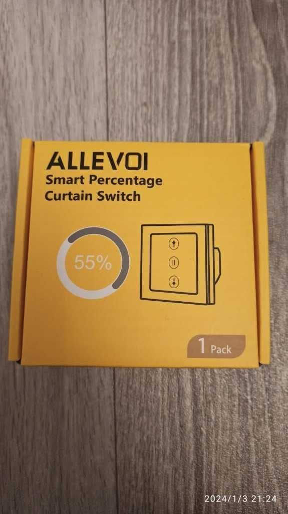 Przełącznik roletowy ALLEVOI WiFi