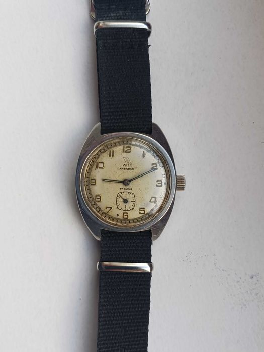 Relógio Witt - Corda Manual - Caixa em Aço - 35mm