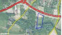 Piękna działka przy jeziorku -Łaz 13 km od ZG.