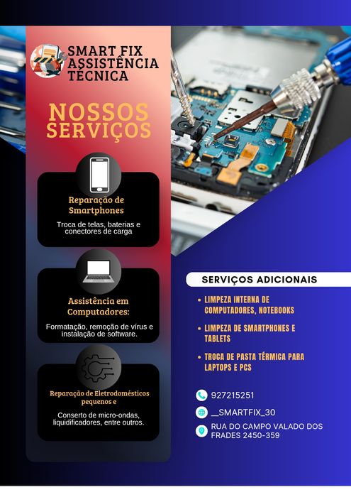 Reparação Eletrónica / Informática – Diagnóstico Gratuito