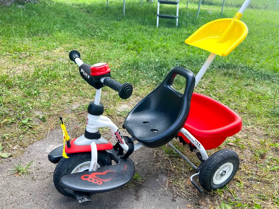 Триколісний велосипед Puky CAT 1 SL, з батьківською ручкою