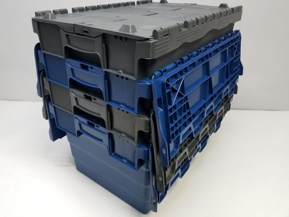 Pojemnik Kurierski Transportowy Magazynowy Skrzynka Plastik 60x40x32cm