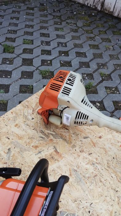 Zabytkowa podkaszarka kosa Stihl FS38 plus druga w częściach