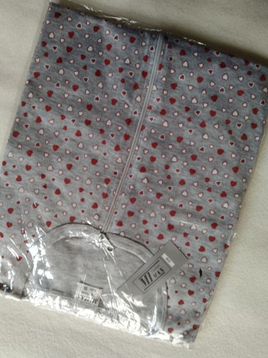 3XL 46 Koszula ciążowa nocna piżama rozpinana cała na zamek duży rozmi