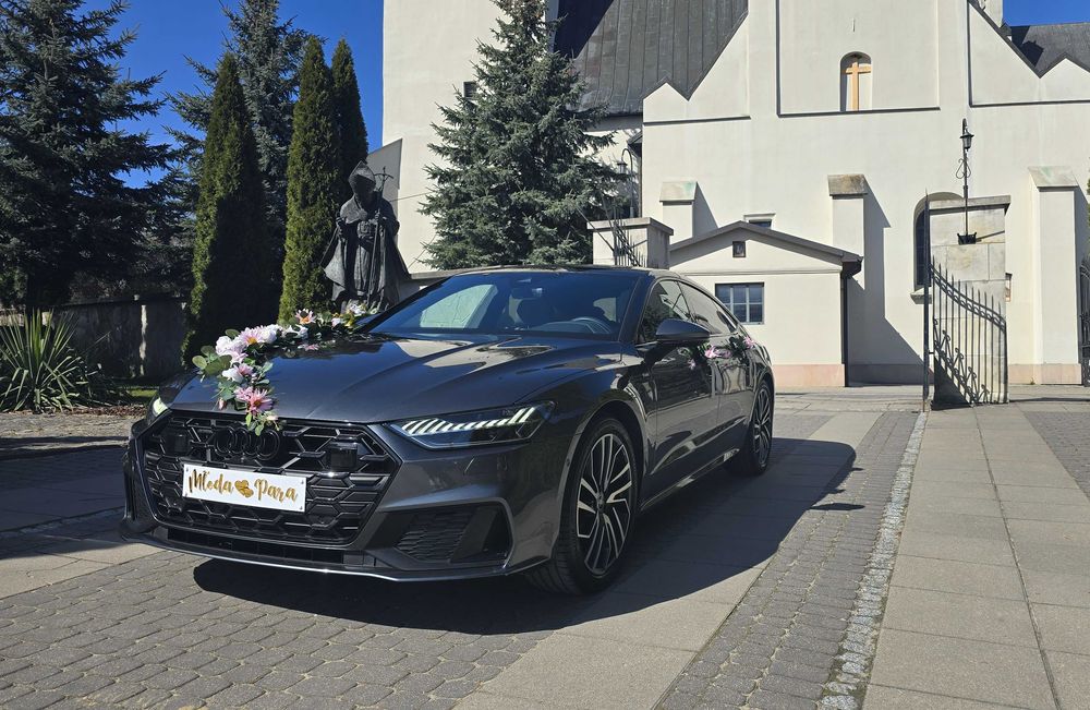 Wynajmę auto do ślubu / AUDI A7 C8 2024