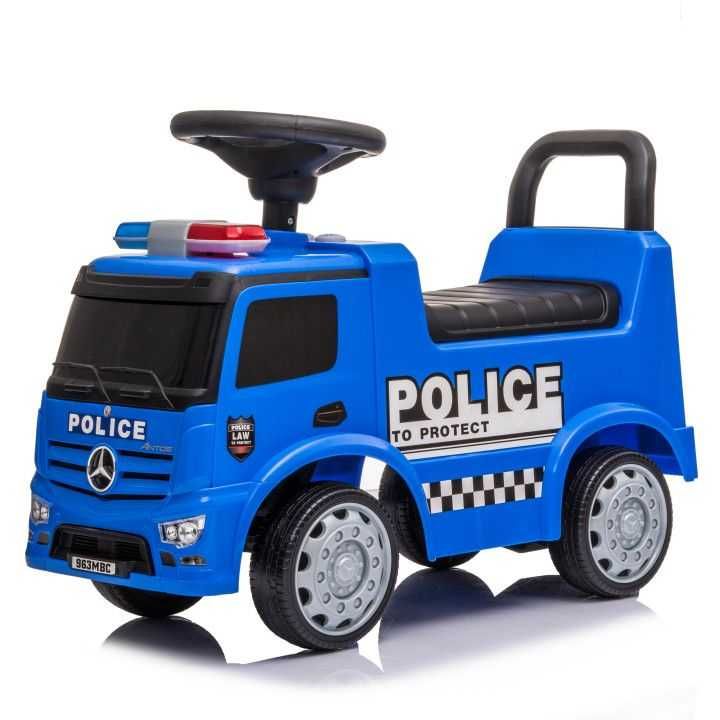 JEŹDZIK Chodzik dla Dzieci MERCEDES Policja Auto KLAKSON Światła LED