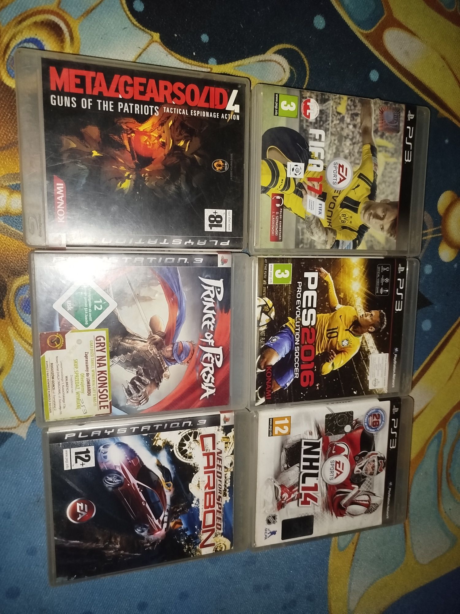 PS3 gry stan idealny