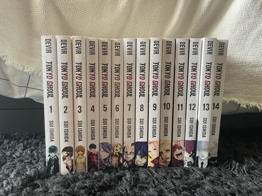 Coleção completa Tokyo ghoul versão pt