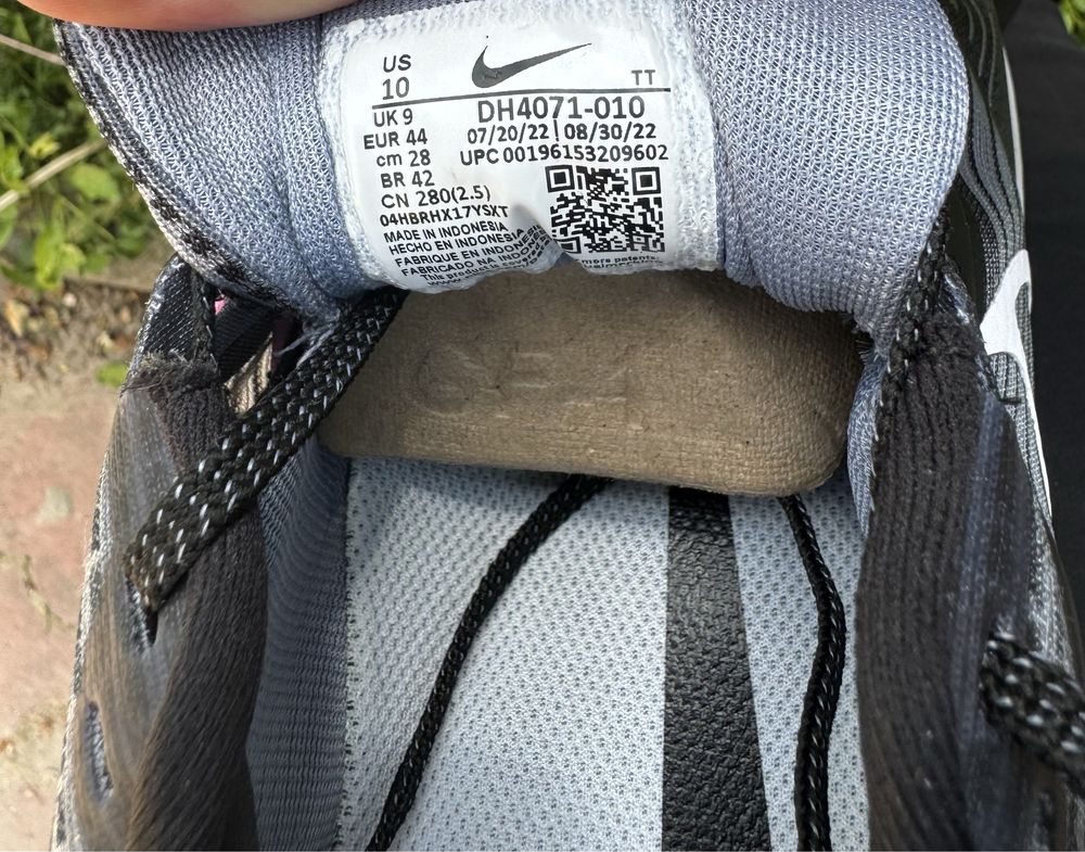 Оригінал 100% Кросівки NIKE PEGASUS 39 BLACK DH4071-010 (28см, 28,5см)