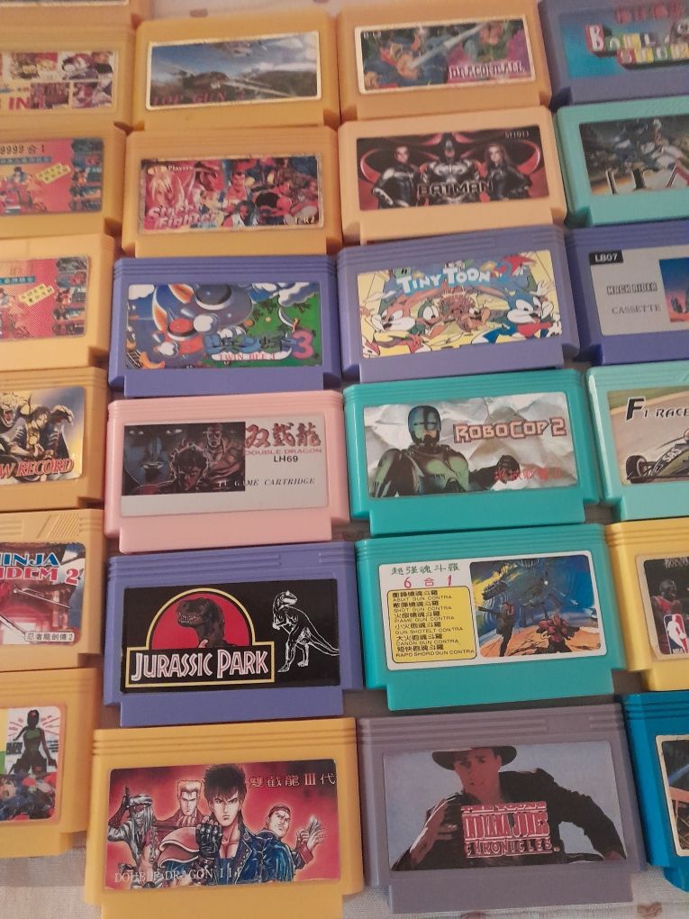 Jogos e consola famicom