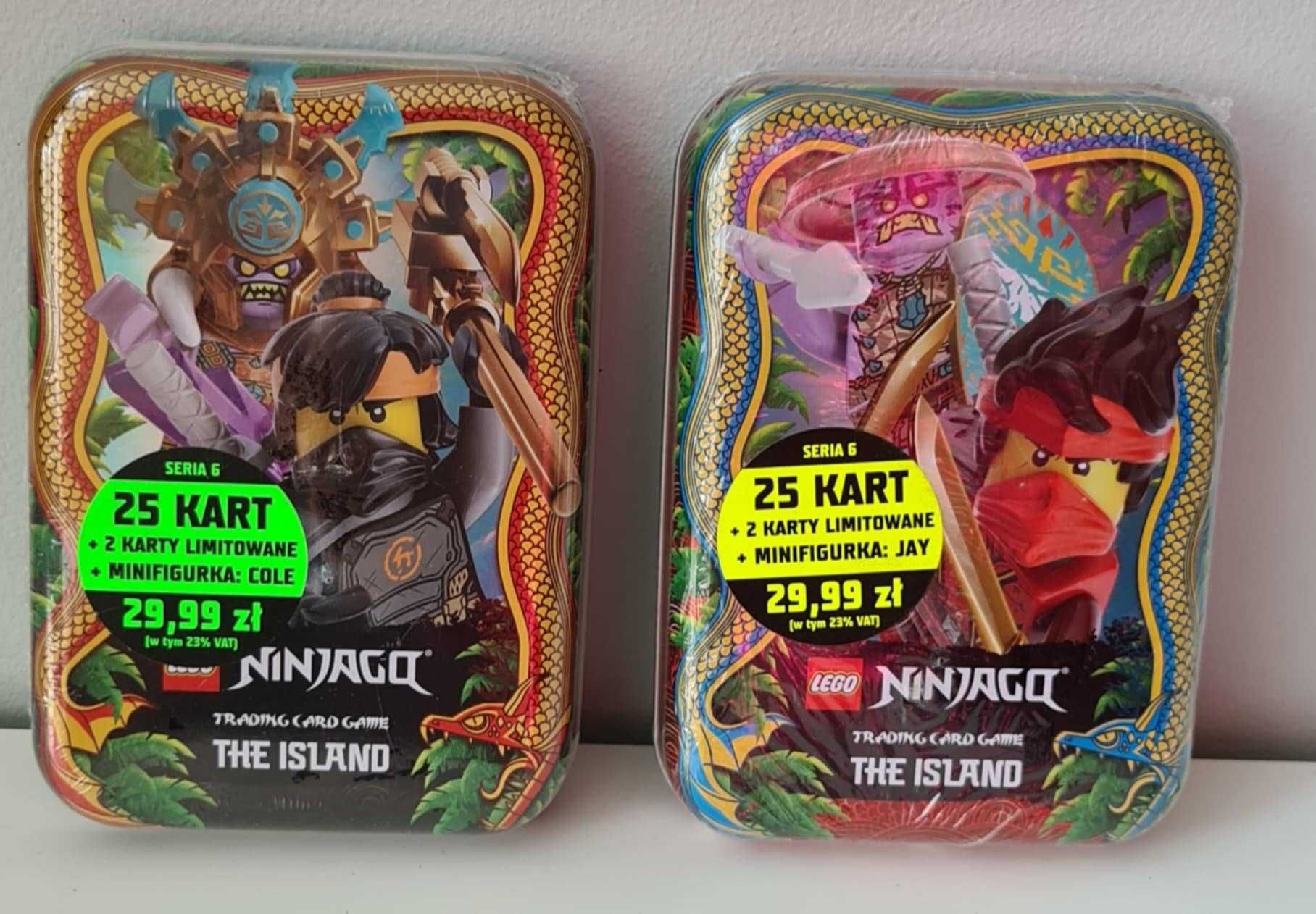 2 X szt LEGO Ninjago TCG Mini Puszka seria 6 Wyspa