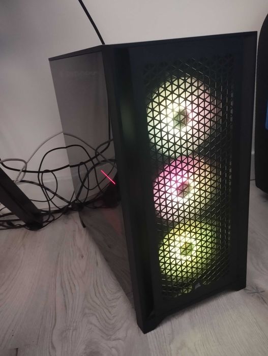 Corsair iCUE 4000X RGB Midi Tower BLACK Gaming Plus AIRFLOW