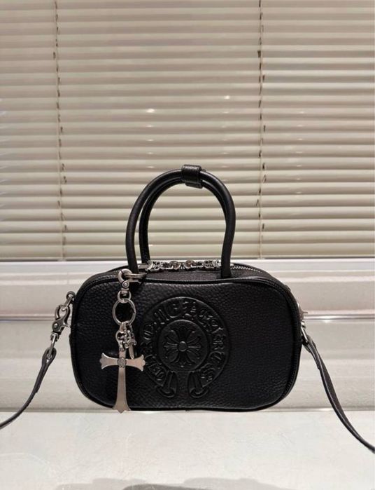 Шкіряна сумка Chrome Hearts/ Жіноча сумка Хром Хертс/ Вів‘єн Вествуд