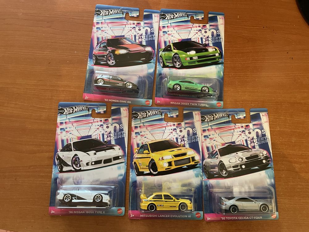 Hotwheels 90s street scene