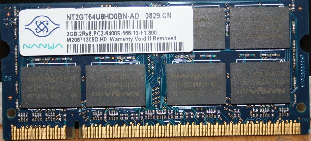 SO-DIMM DDR2 2Gb 667/800 Mh Hynix/Samsung/Nanya/Kingston/A-Data и т.д.