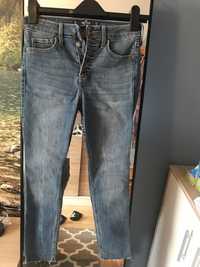 Jeansy hollister xs