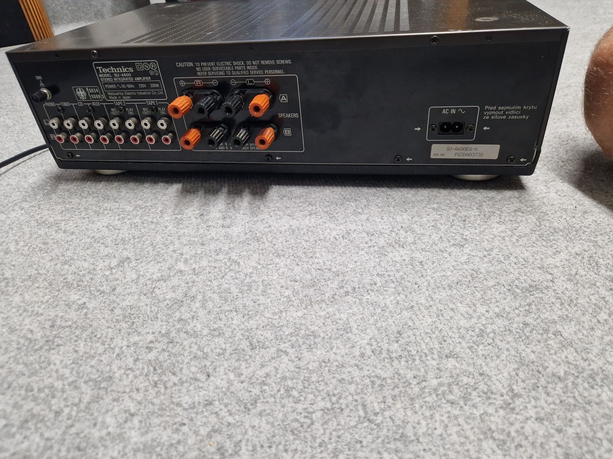 Zestaw technics tuner wzmacniacz