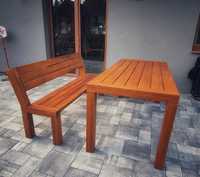 Stół ogrodowy nowoczesny drewniany