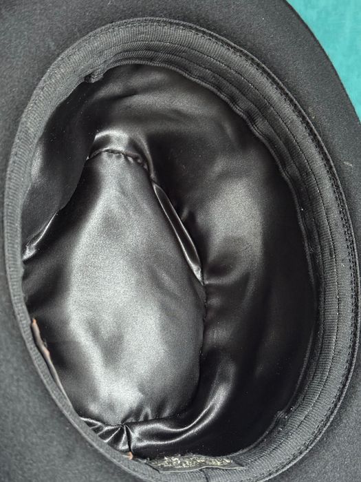 Капелюх федора AllSaints Spitalfields M/L чорний вовна