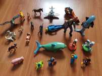 Varios bonecos e cartas futebol tazos hello Kitty animais Shrek Yoko