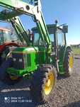 Ciągnik John Deere 6200 z turem