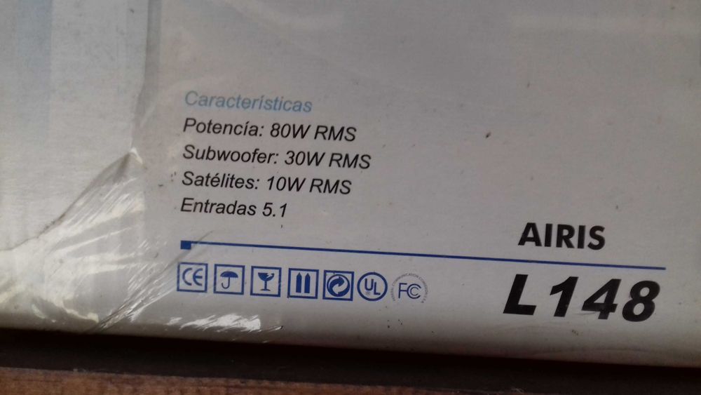 Home Cinema AIRIS 5.1 - conjunto completo