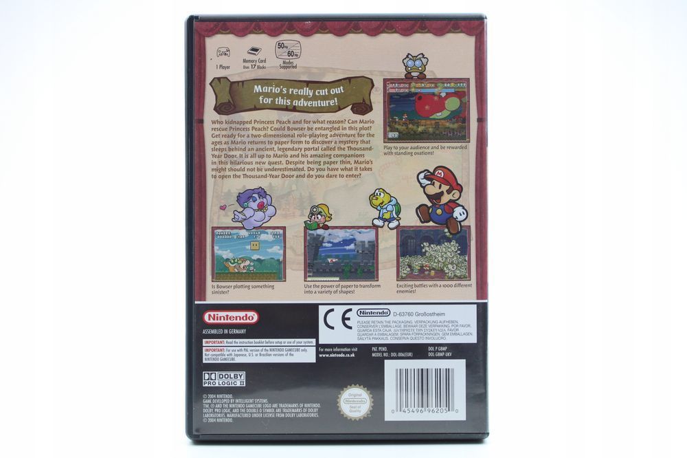 Gra Paper Mario The Thousand Year Door Nintendo Gamecube