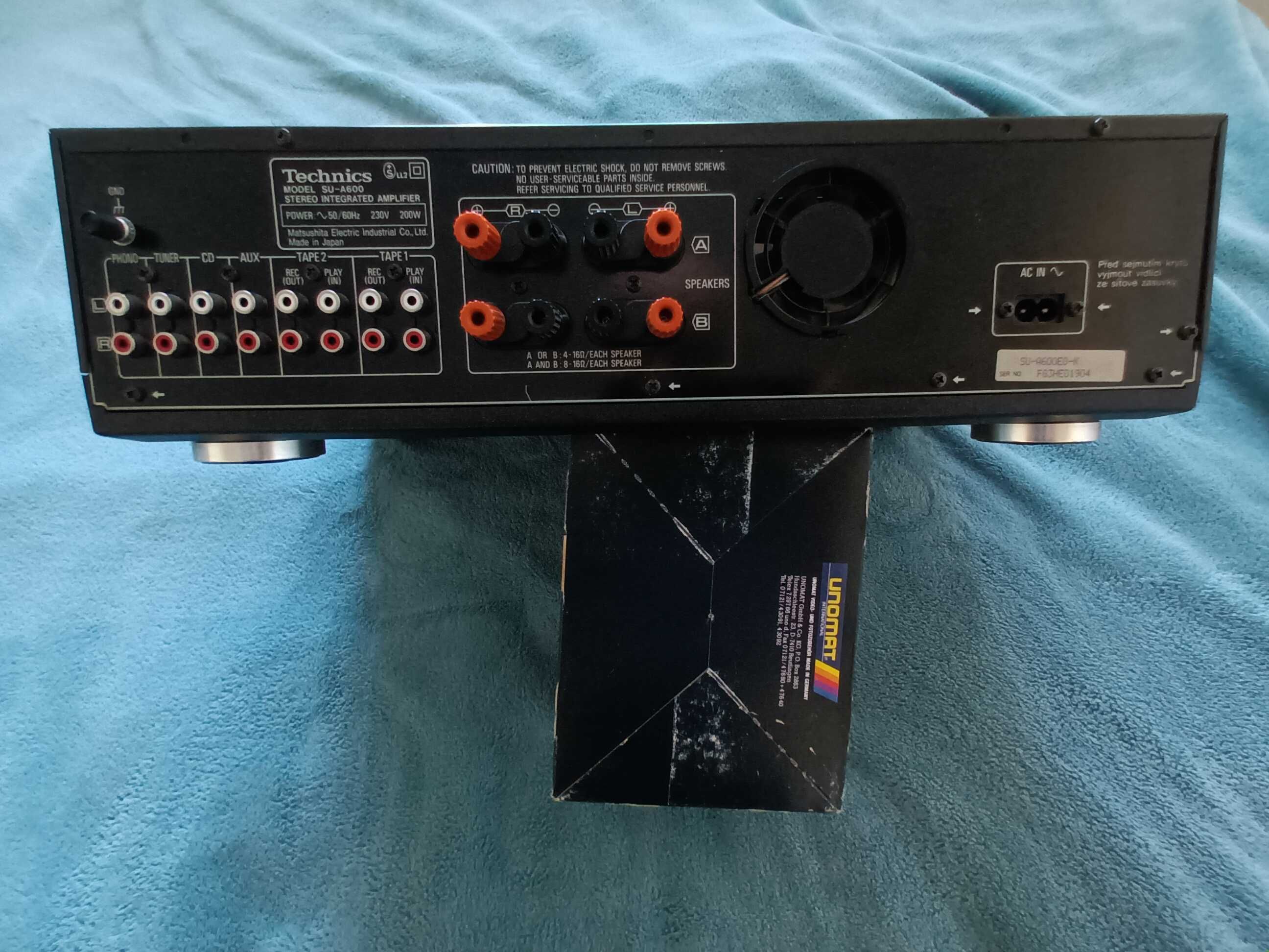 TECHNICS SU-A600 wzmacniacz (stereo integrated amplifier )