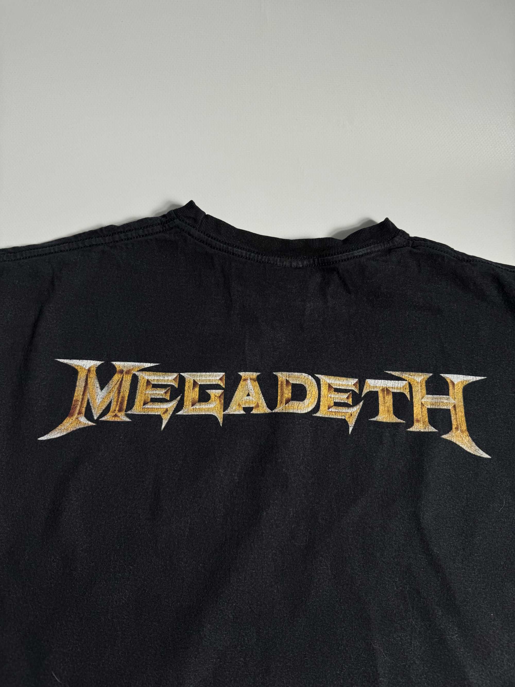 Винтажная Футболка Megadeth Метал мерч