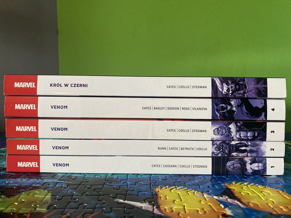 Venom 1-4, król w czerni Marvel Fresh