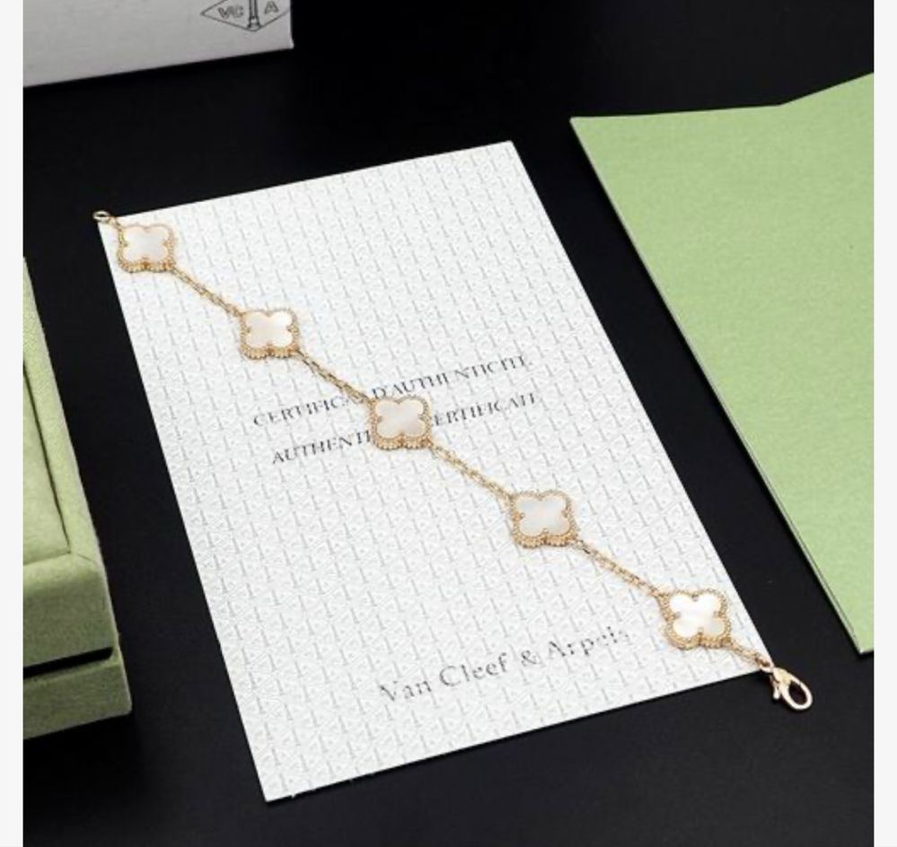 VENDO “Braceletes da Van Cleef” Originais com certificado