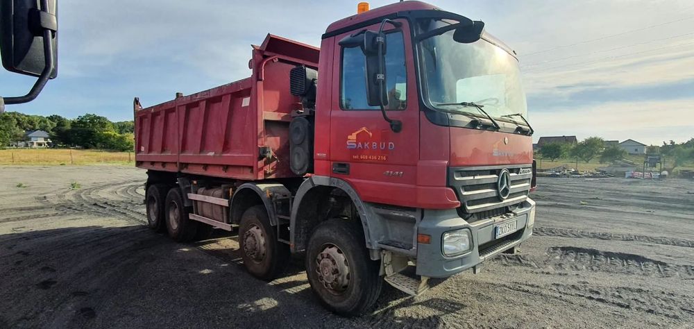 Mercedes-Benz ACTROS 4141 8x8  Mercedes-Benz Actros 4141 8x8